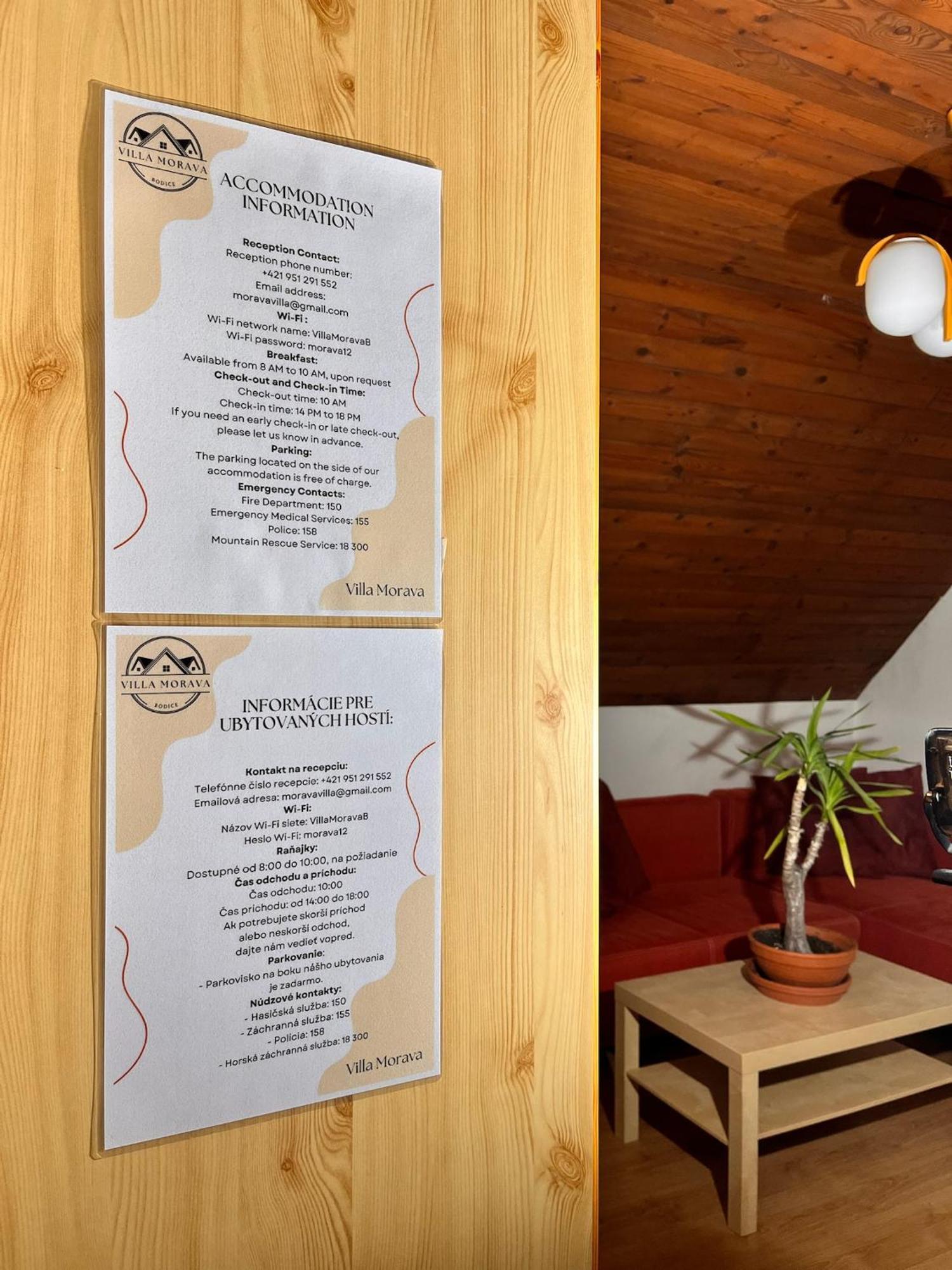Hotel Vila Morava Liptovský Mikuláš Esterno foto